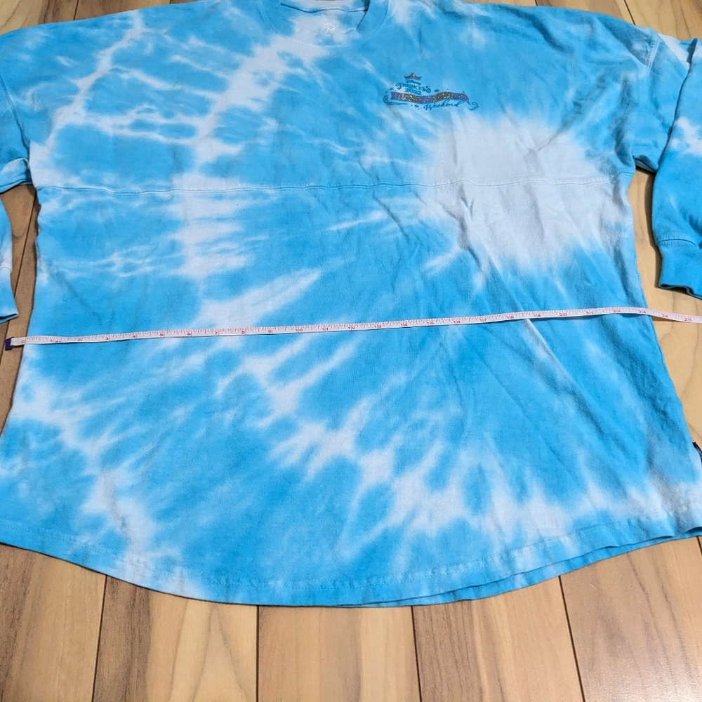 EUC! Run Disney 2022 Princess Marathon Weekend Spirit Jersey Blue Tie Dye Size L - Picture 11 of 16